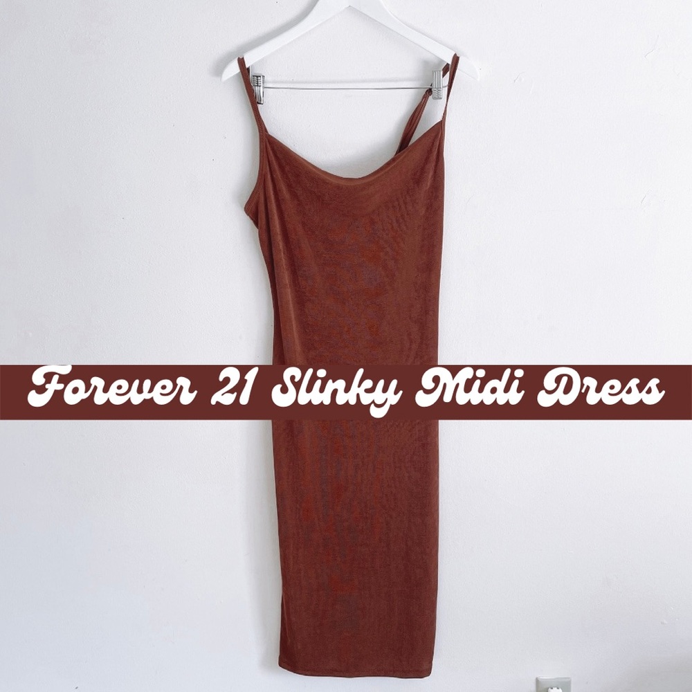 Forever 21 Slinky Midi Dress